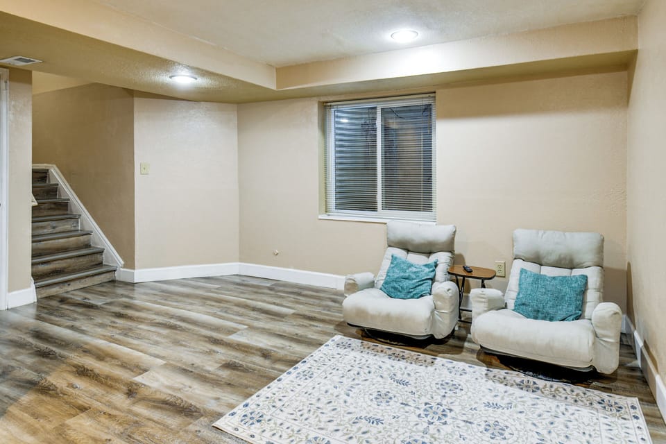 Lower Living Area | Basement