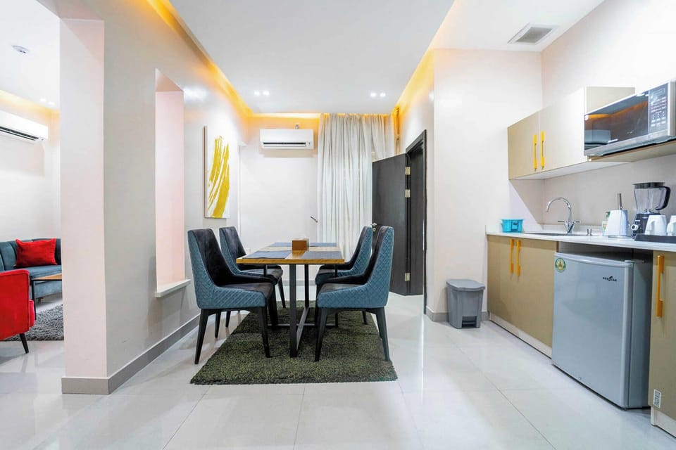Economy Apartment, Balcony, City View | Dining