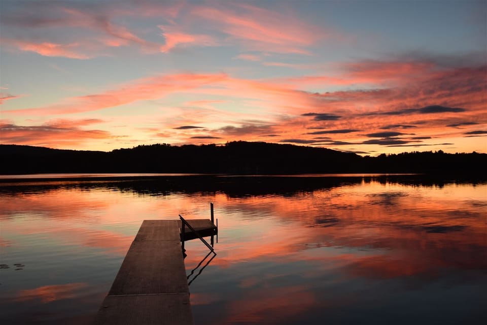Beautiful views over the water