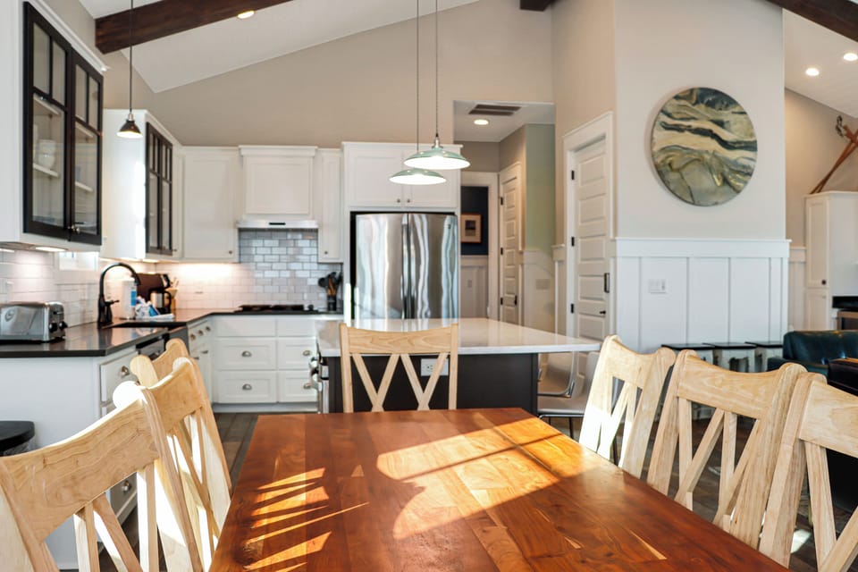Dining Area and Kitchen