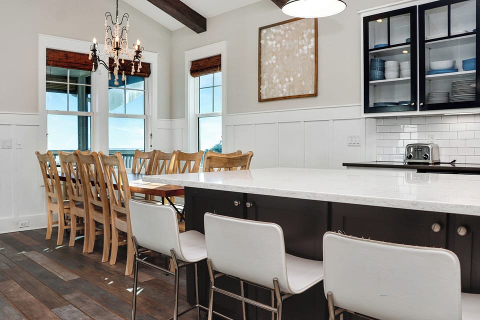 Bar Seating and Dining Table