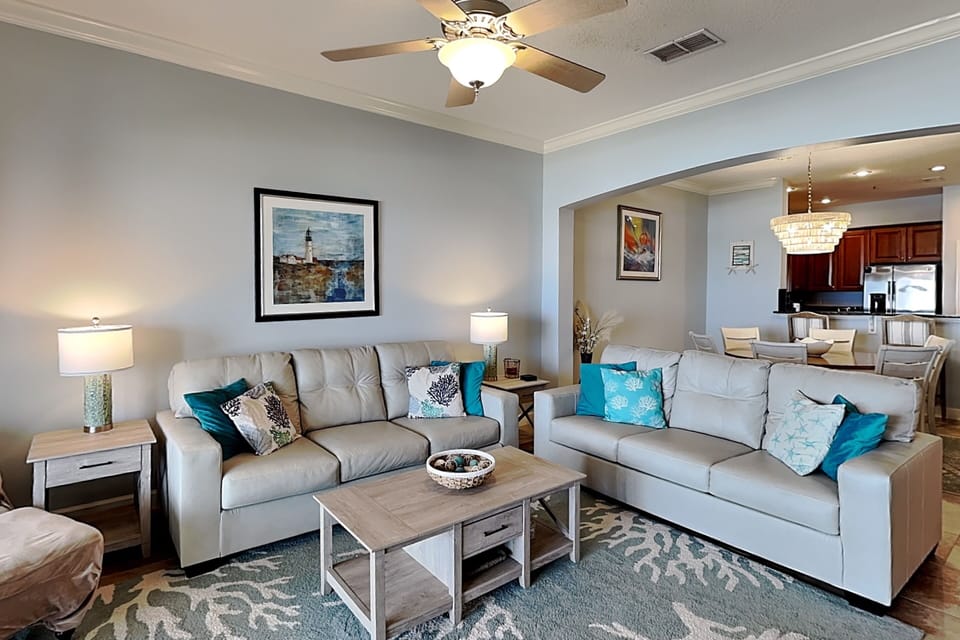 Living Room - Smart TV, Balcony Access