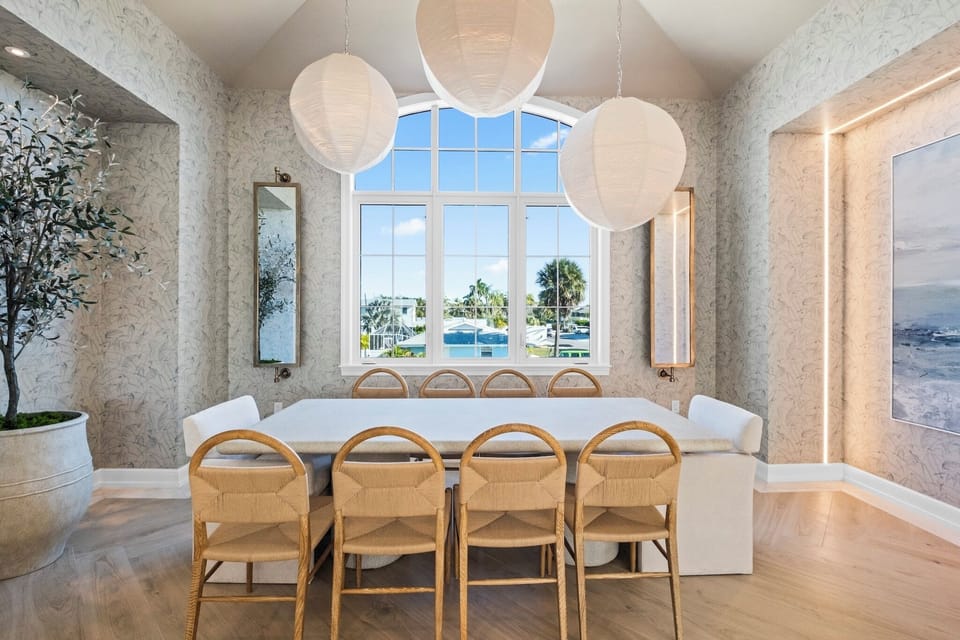 Elegant dining table