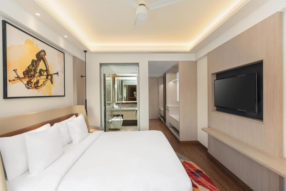 Superior Room | In-room safe, laptop workspace, blackout drapes, iron/ironing board