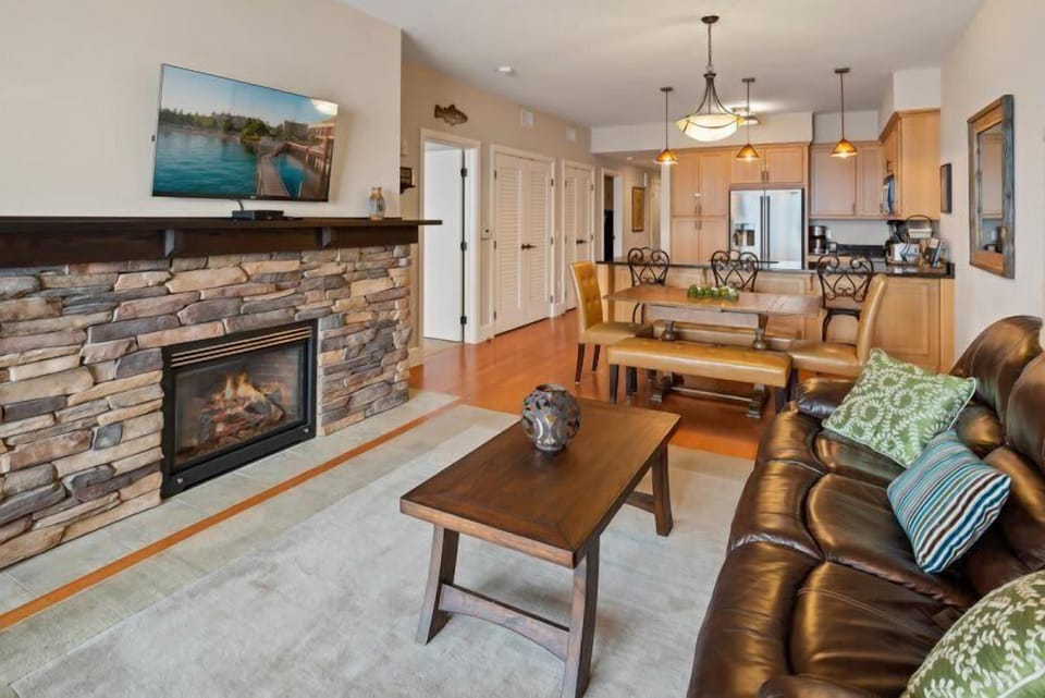 Living room looking back towards kitchen