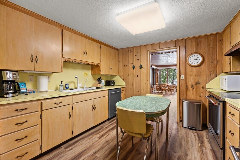 Main House Kitchen | Coffee Station | Dining Area Access