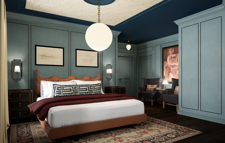 Deluxe King | In-room safe, blackout drapes, iron/ironing board, WiFi (free)