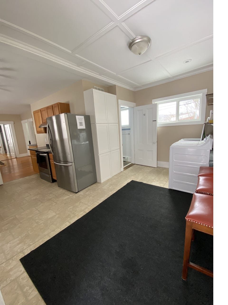 Downstairs Entry & Laundry Area