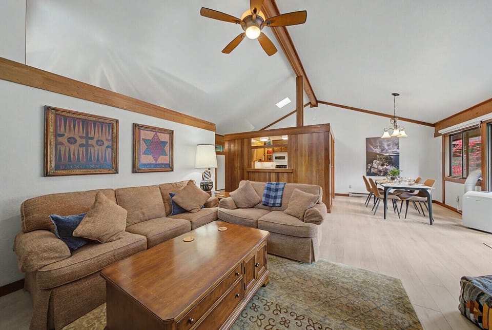 Plenty of room for everyone to settle in — sink into the plush sofa or claim your spot on the loveseat and just exhale.