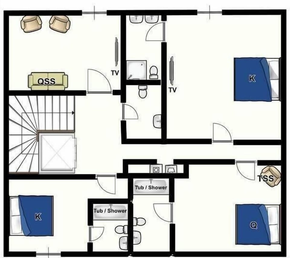 Floor Plan Second Floor
