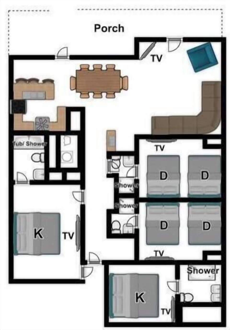 VIA 117A Floor Plan