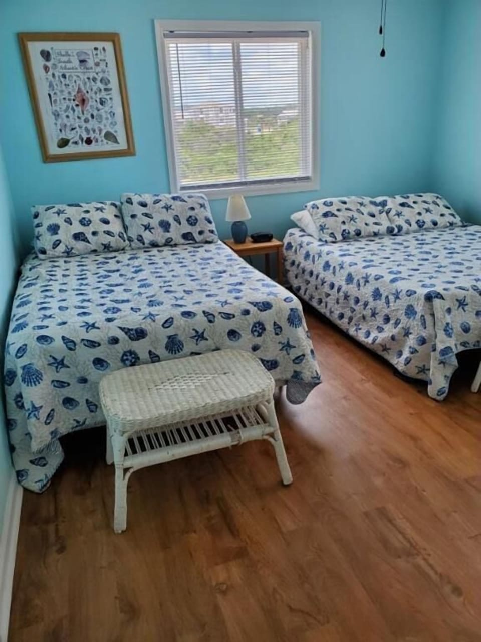 Bedroom 2, Two Double beds