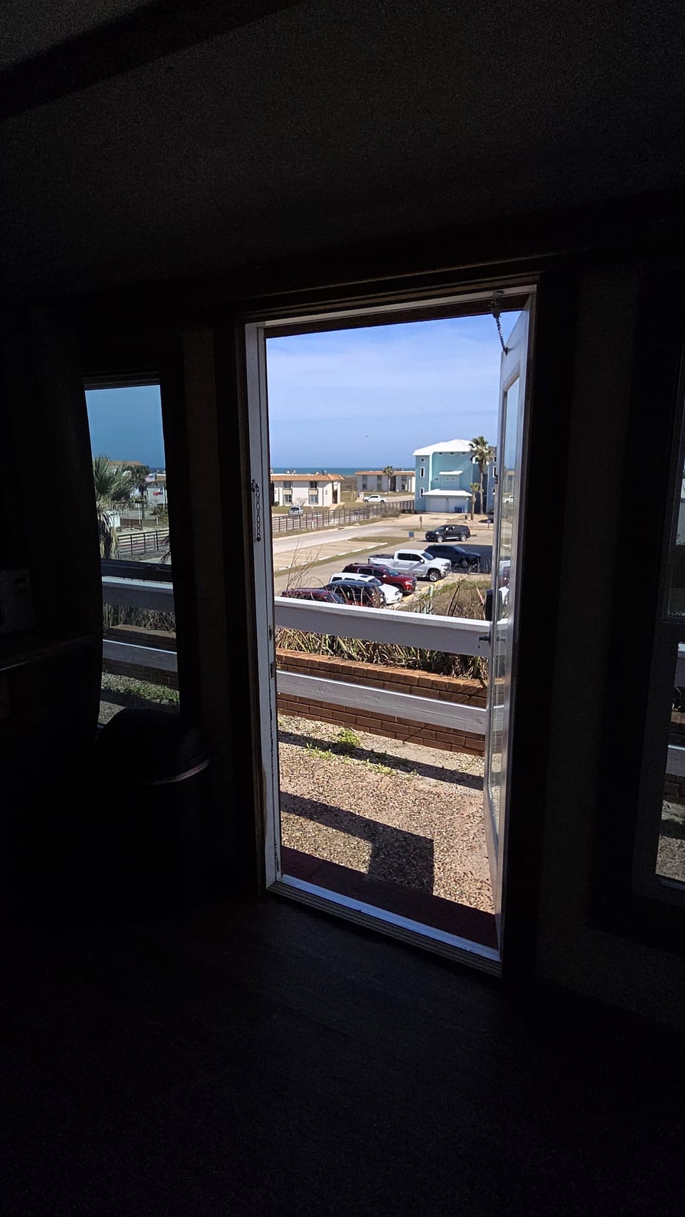 Gaze at the ocean while you enjoy your morning coffee