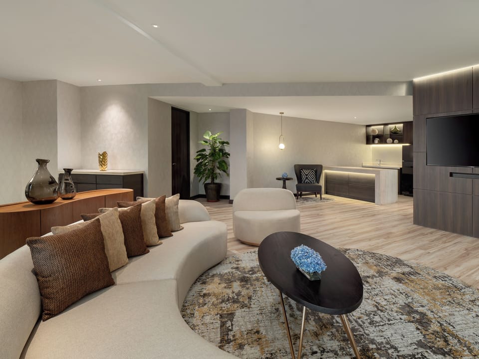 Presidential Suite, 2 Bedrooms | Private kitchen | Coffee/tea maker