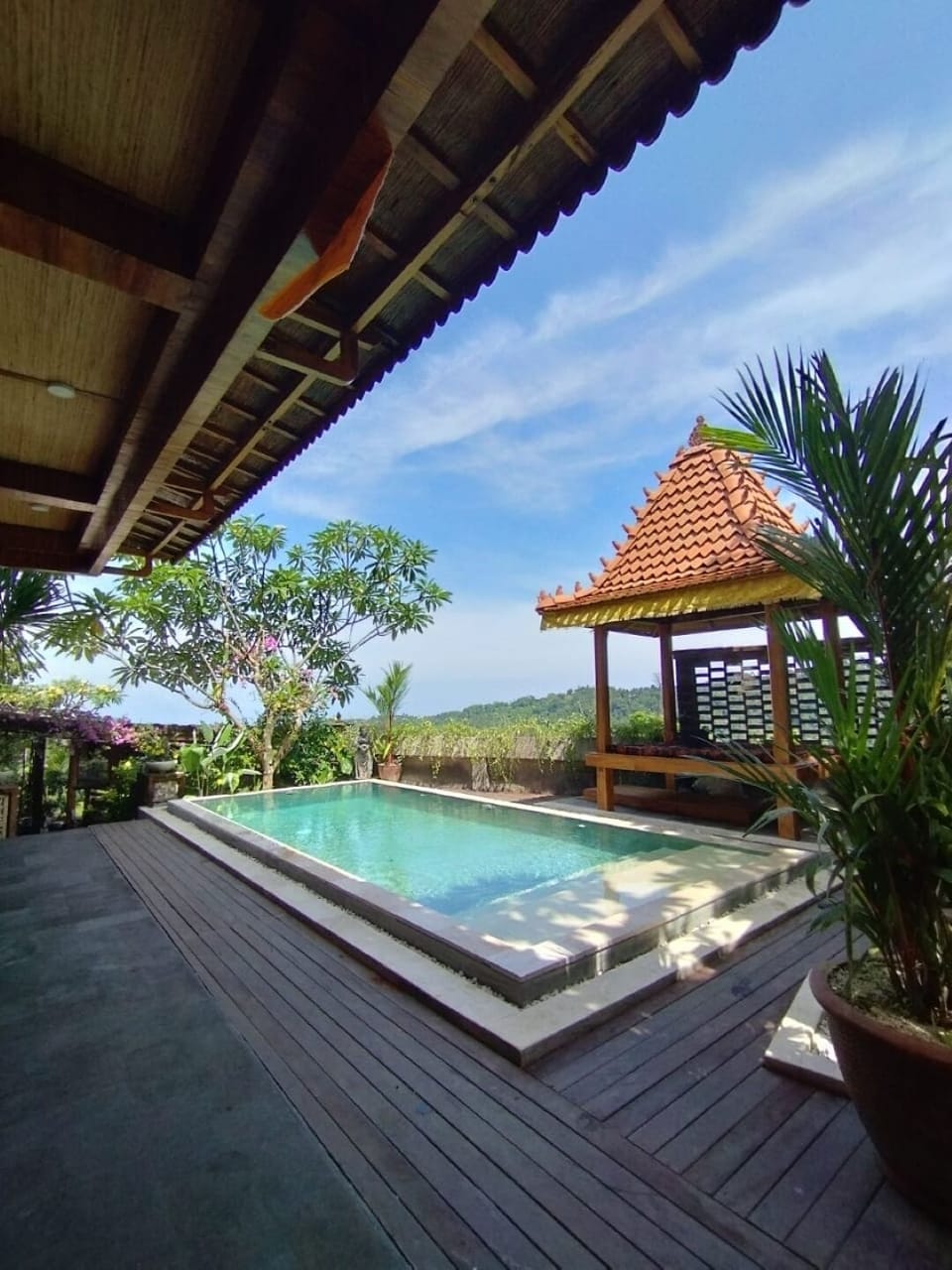 Deluxe Double or Twin Room, Balcony, Hill View | Pool | Outdoor pool