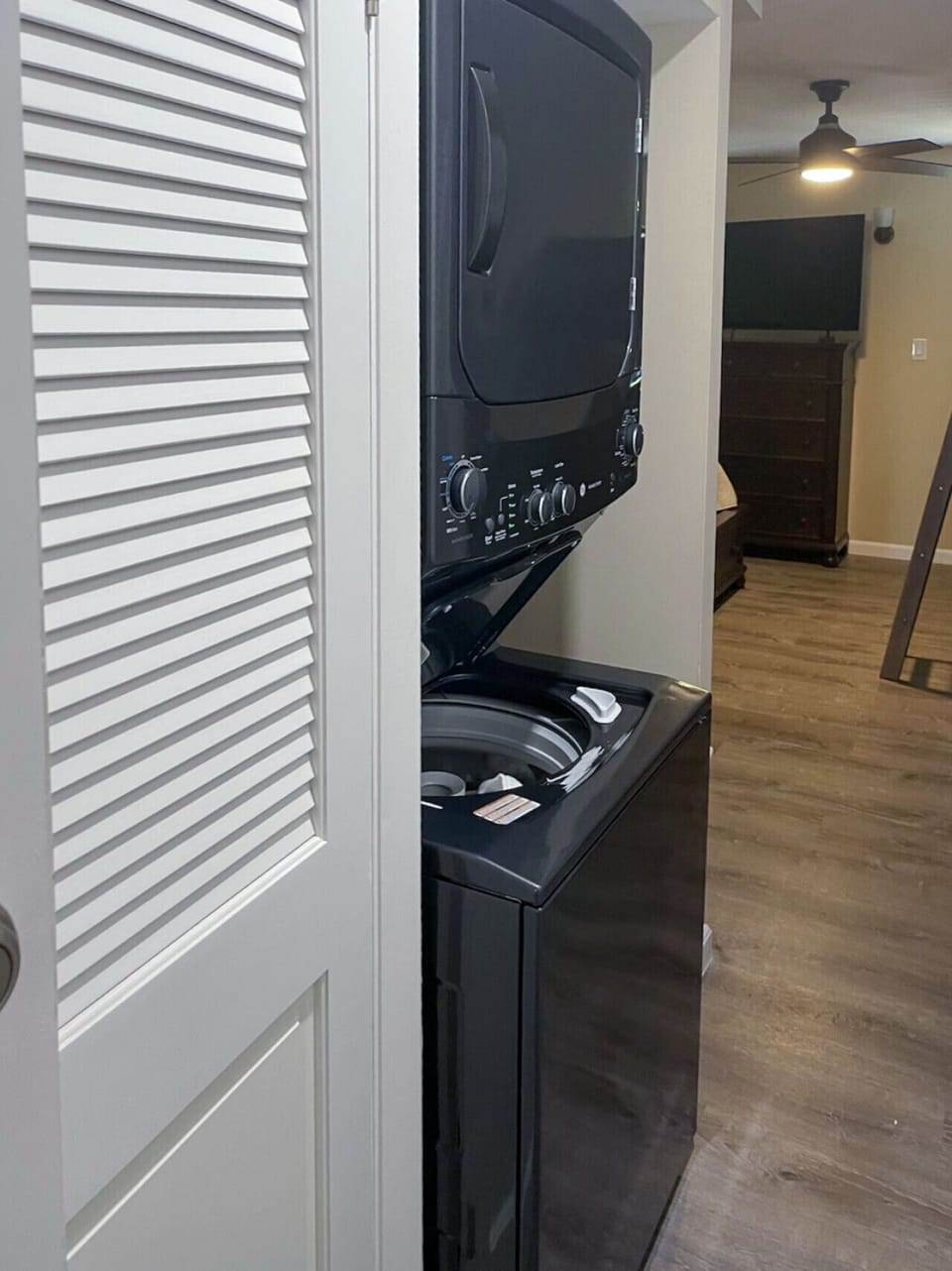 Washer and dryer in unit!