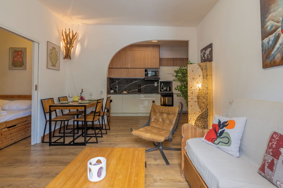 Living and dining room