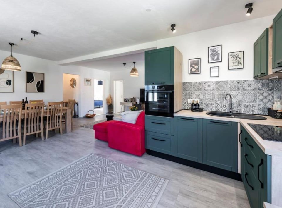 House (Three bedroom Villa) | Private kitchen | Fridge