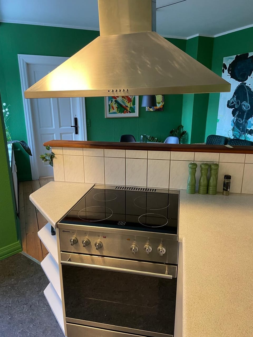 Comfort Apartment, Multiple Beds, Connecting Rooms, Garden View | Private kitchen