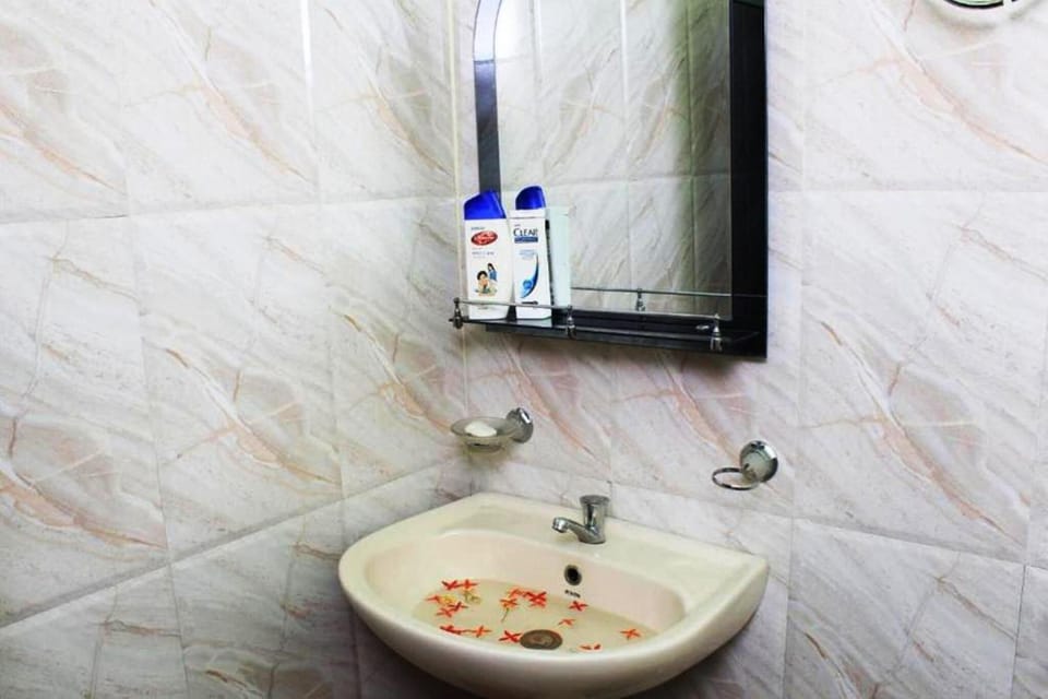 Comfort Double Room, Garden View | Bathroom | Shower, free toiletries, hair dryer, bidet