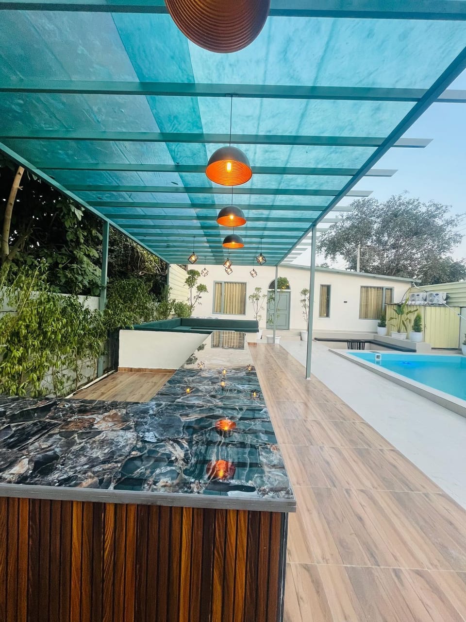 Outdoor pool