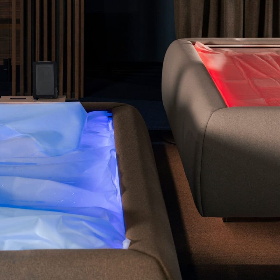 Couples treatment rooms, sauna, steam room, Turkish bath, aromatherapy