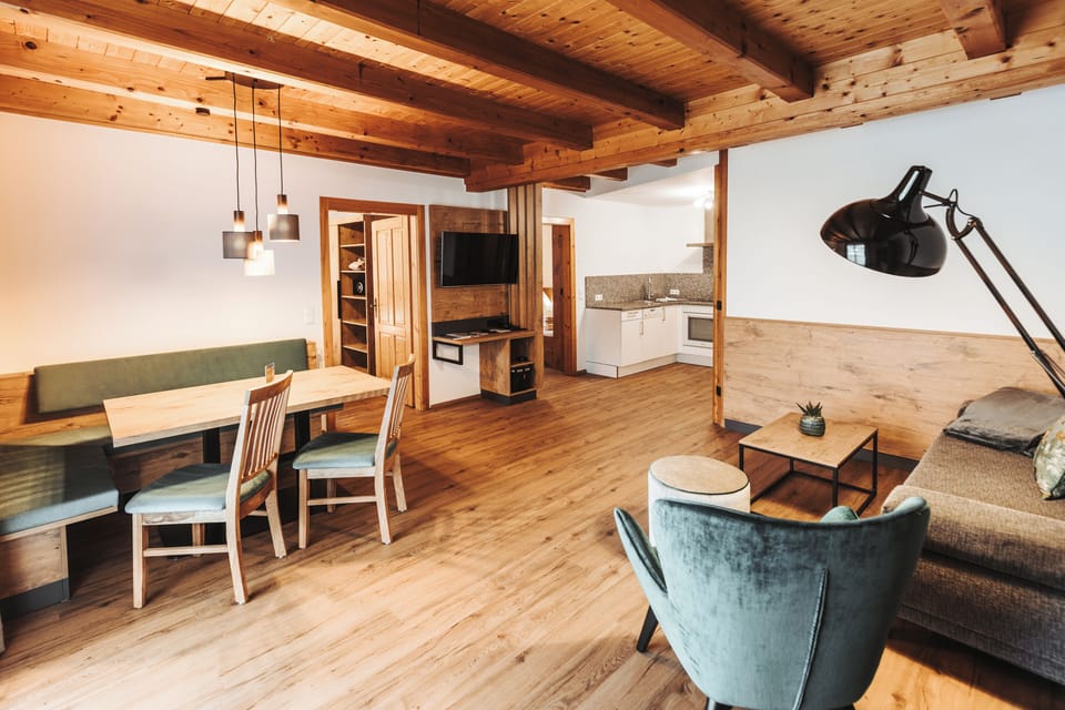 Apartment, Mountain View | Living area | TV