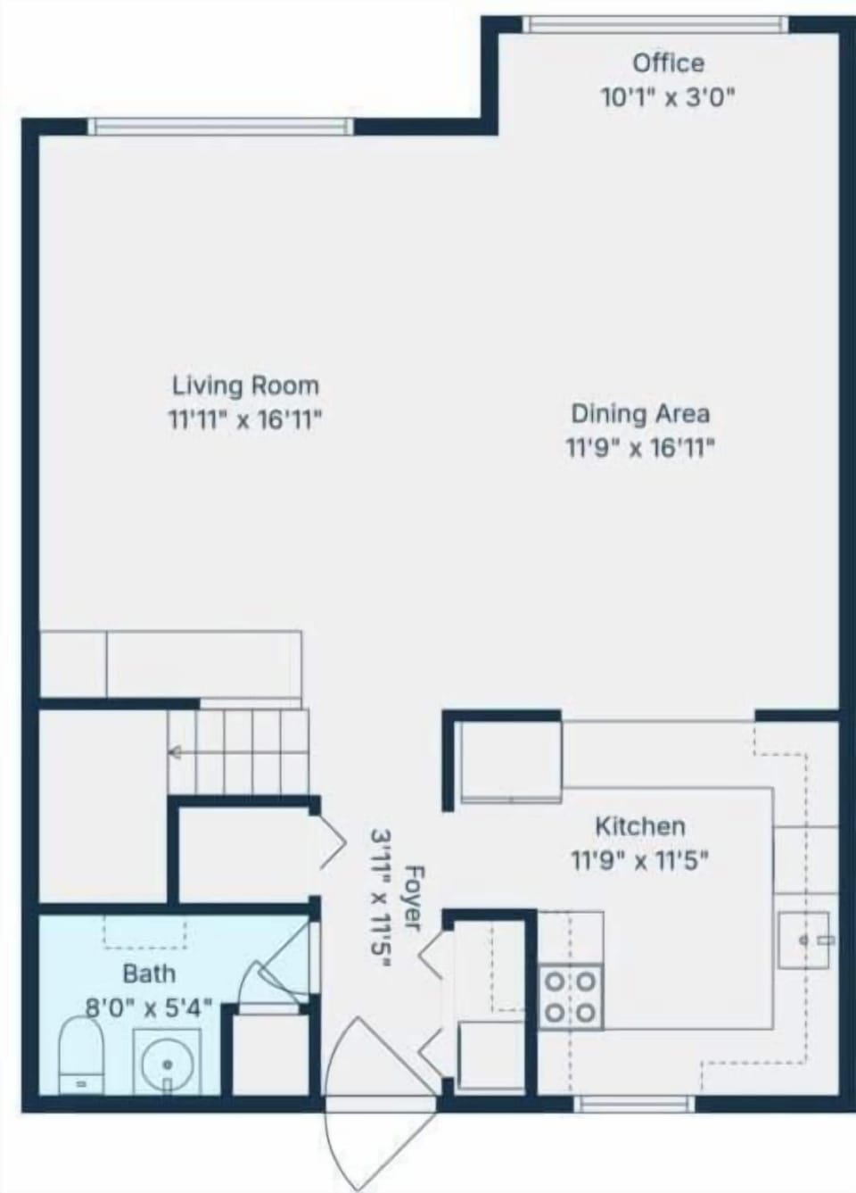 Condo, 2 Bedrooms | Floor plan
