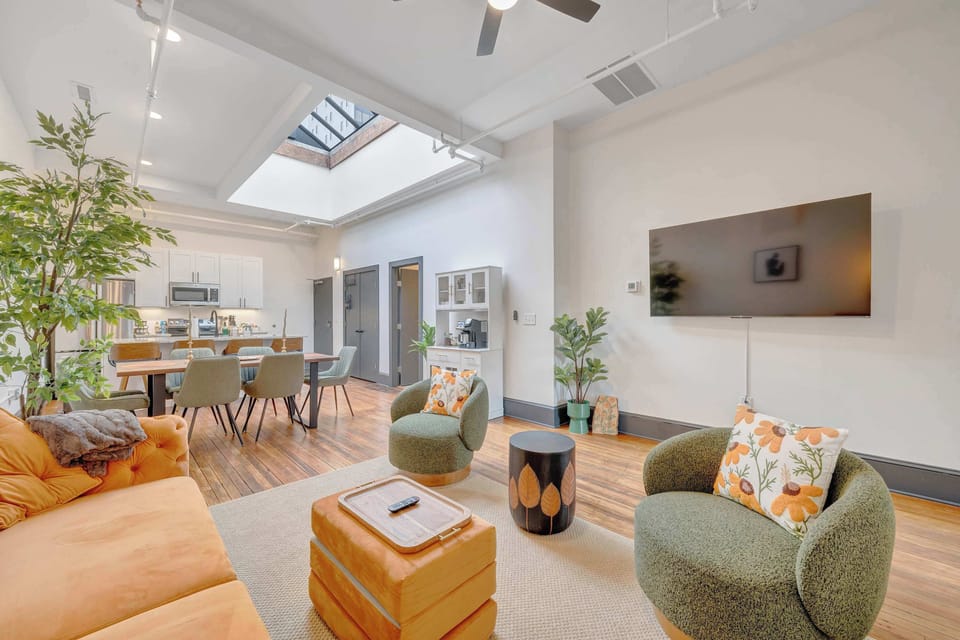This open concept floorplan provides the perfect environment for maximizing time with your fellow travel companions. But with TVs in each bedroom and two full bathrooms, there's ample space for privacy and alone time if you need a break. 