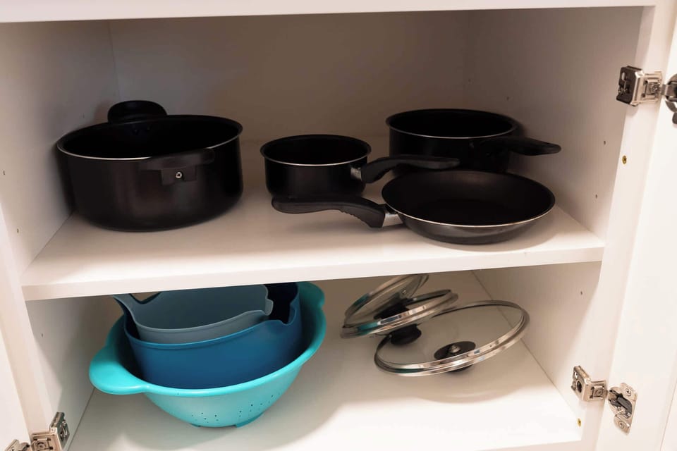 All the cookware you might need for that night of eating in