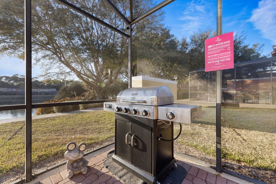 Grill, chill, and soak up the poolside vibes
