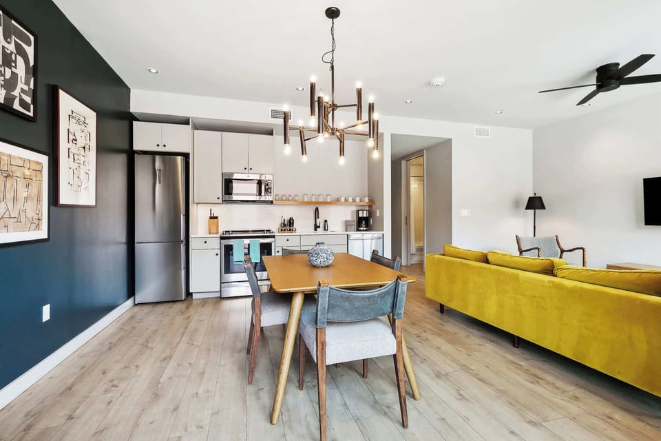 Dining Table and Kitchen