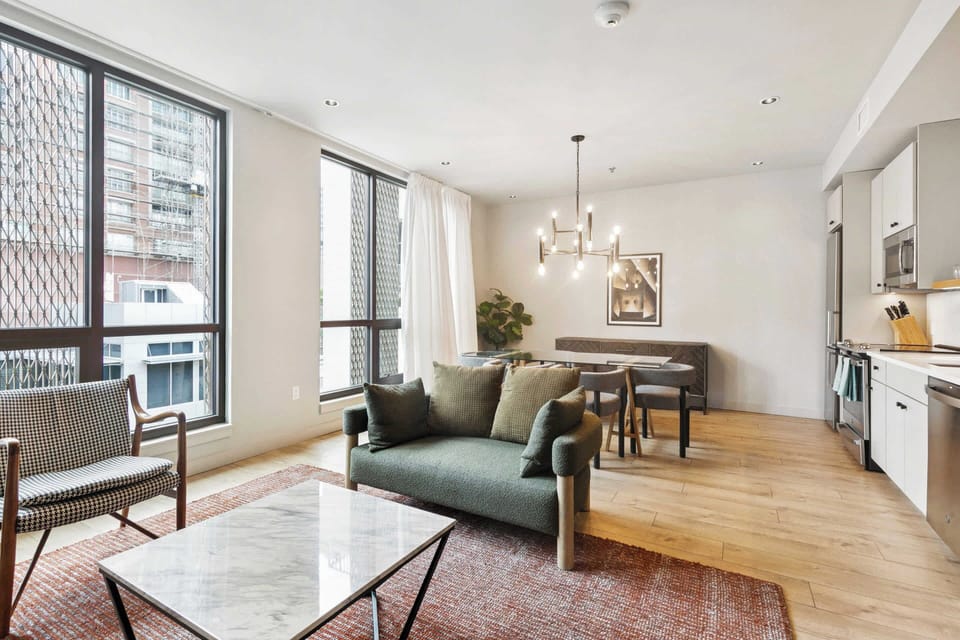 Living Room + Dining Table