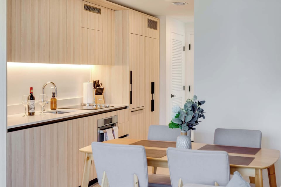 Our open-concept kitchen and dining area is perfect for sharing meals and making memories.