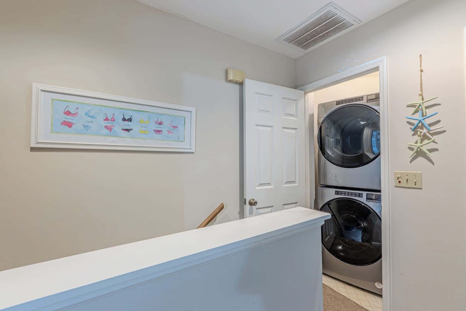 Washer and dryer for easy laundry needs!