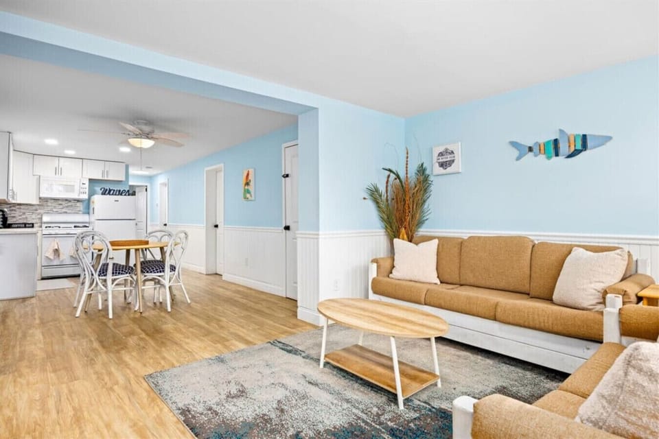 Bright Coastal Living Room