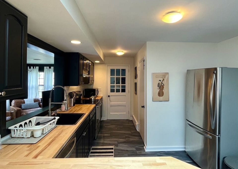 All stainless steel appliances