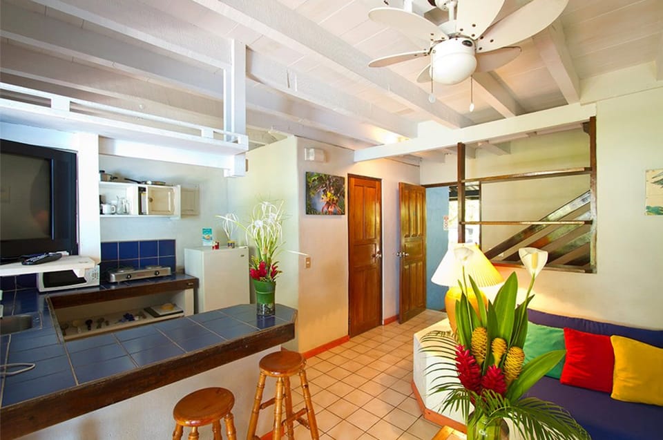 Family Villa, 2 Bedrooms, Kitchen, Partial Ocean View | Private kitchen