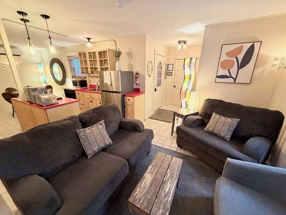 Step inside to a cozy and restful living area designed for unwinding after a day of exploring.