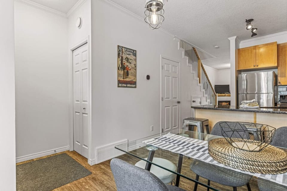 Stairs to the bedrooms.