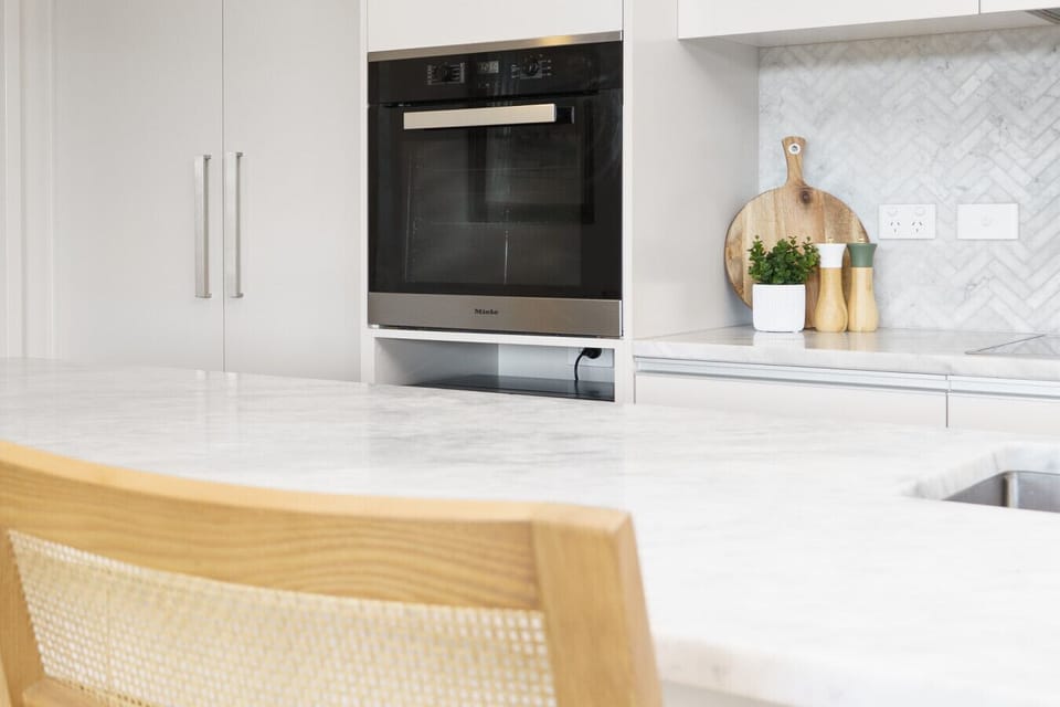 A touch of modern elegance in the kitchen with high-end appliances ready for your culinary adventures.