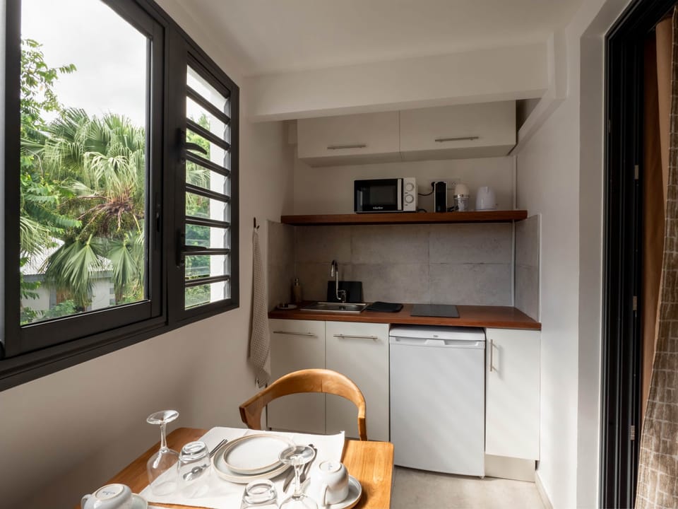 Cuisine_Appartement Filaos_Escale Bleue_Résidence de tourisme Saint Leu 974