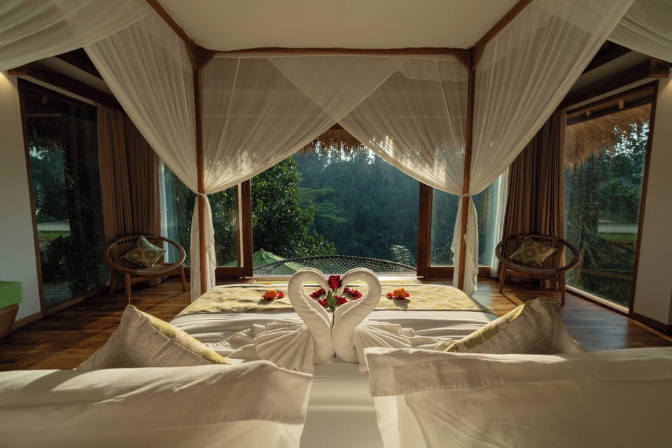 Family Villa, Private Pool, Valley View | Premium bedding, pillowtop beds, minibar, in-room safe