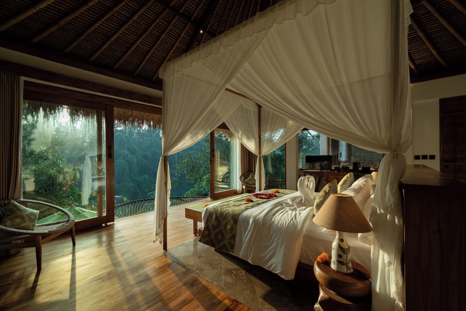 Family Villa, Private Pool, Valley View | Premium bedding, pillowtop beds, minibar, in-room safe