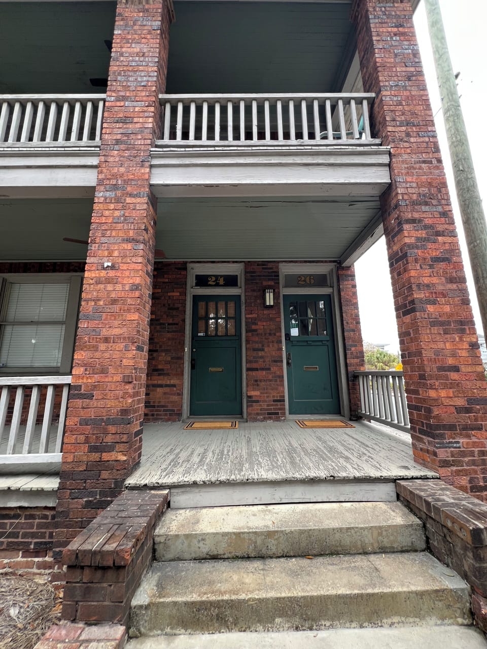 Front entrance to the building