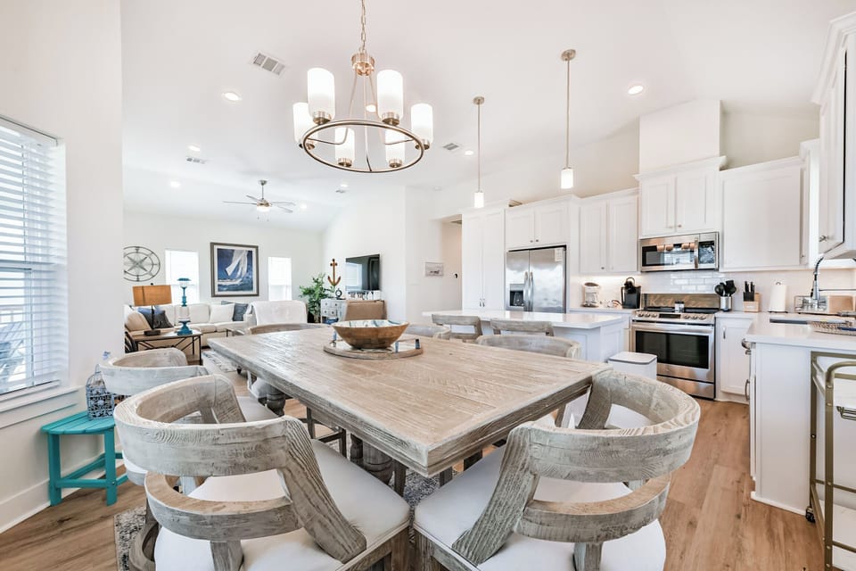 Open concept living area