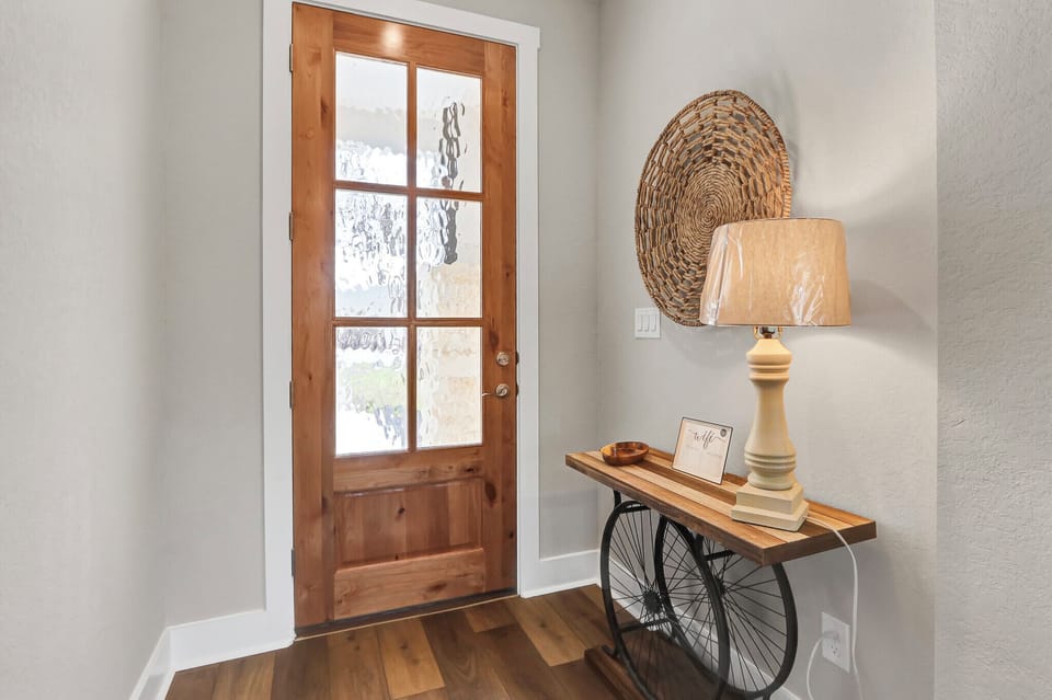 Welcoming entryway - Tequila Mockingbird
