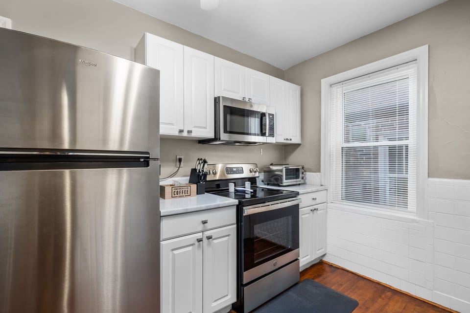 Functional kitchen designed for easy, comfortable cooking throughout your visit