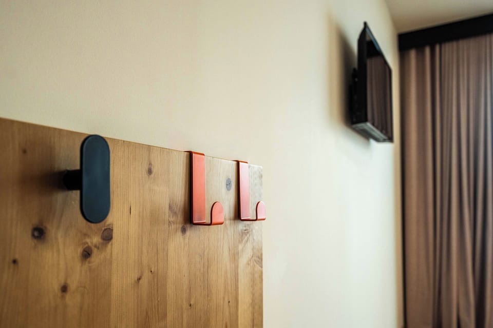 Accessible Double Room | Memory foam beds, desk, laptop workspace, blackout drapes