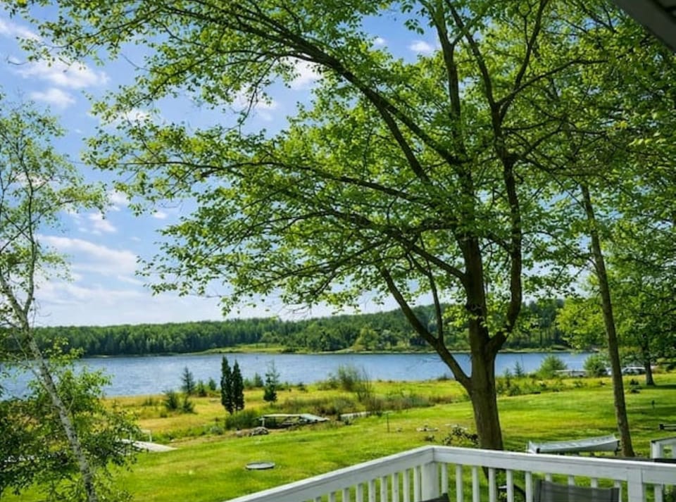 Lake view from upper deck